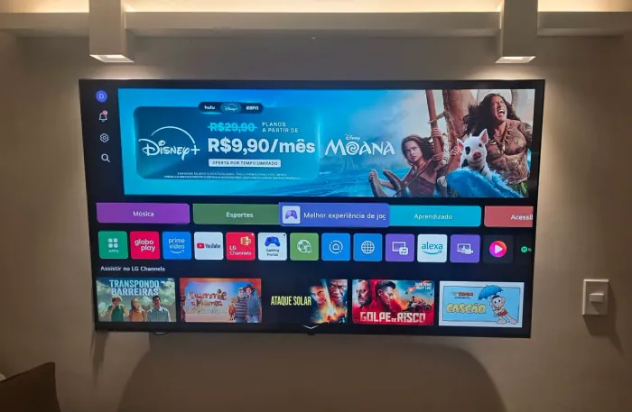 Tv 65 polegadas LG NanoCell.