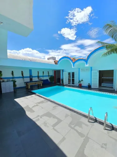 Casa livre para os feriados e piscina grande