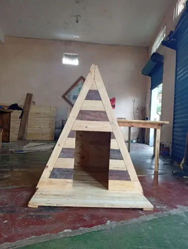 Casinha de cachorro em produção barato
