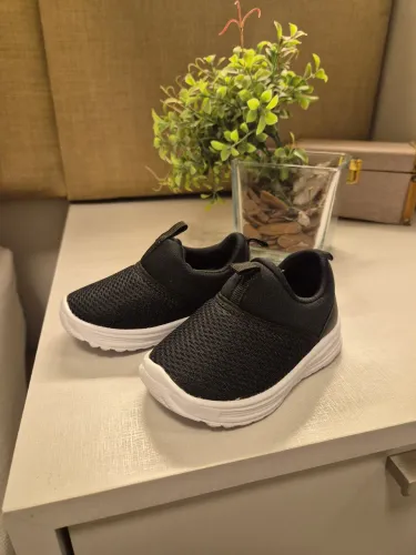 tênis infantil baby club preto 20