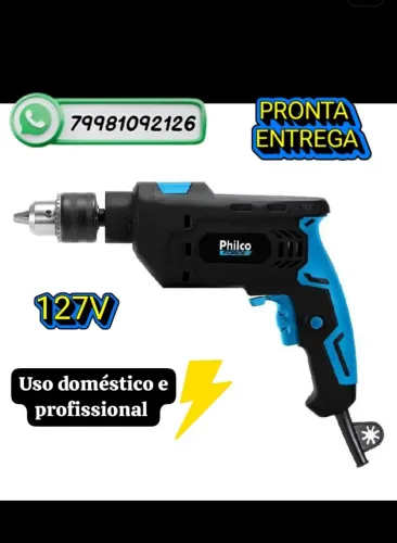 Furadeira Philco Force 3000 RPM Mandril 13mm 850W , original pronta entrega