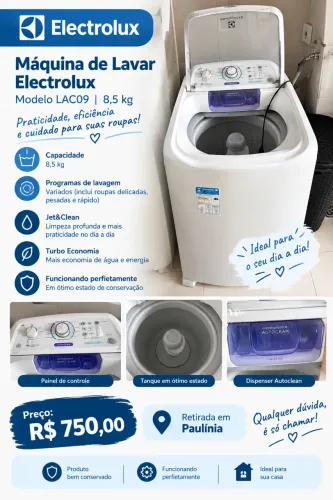 Máquina de Lavar