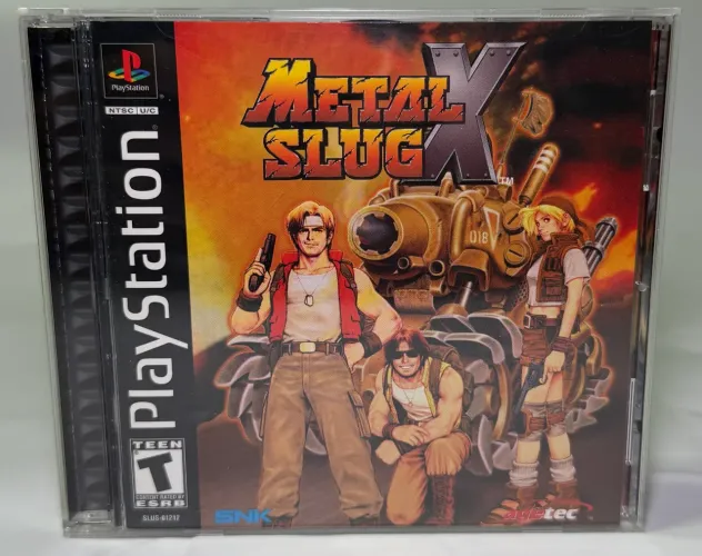 Metal Slug X Ps1 Original Americano