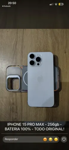 IPHONE 15 PRO MAX 256G