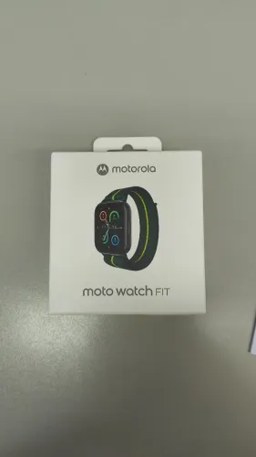 Smartwatch Motorola watch fit - novo