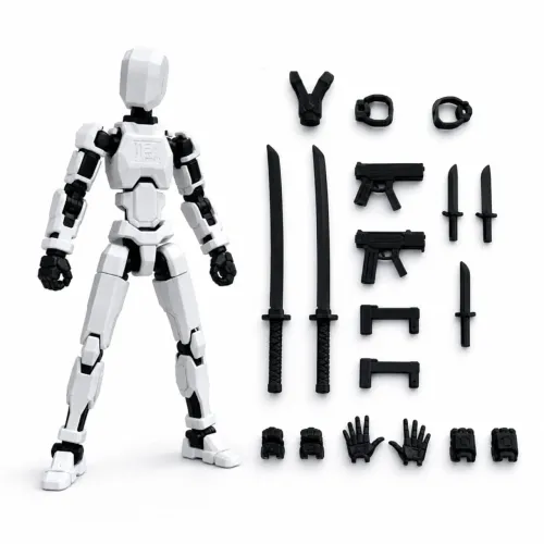 Dummy13 Boneco Articulado para montar - Preto