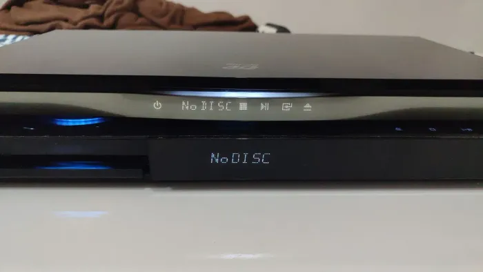 2 Blu rays Samsung porém erro de leitura