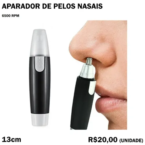 Aparador de Pêlos Nasais