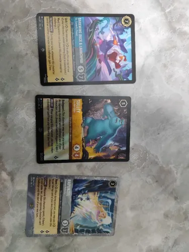 Cartas Lorcana, Sulley, Rapunzel e mais.