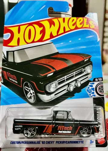 62 Chevy lote L caminhonete HotWheels 