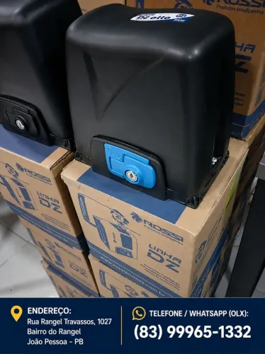 MOTOR PARA PORTÃO ROSSI DZ NANO 36 VIP 500 KG COM INSTALAÇÃO INCLUSA