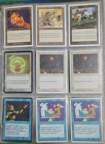 Lote com 22 cartas de Magic The Gathering (Cartas raras de colecionador).