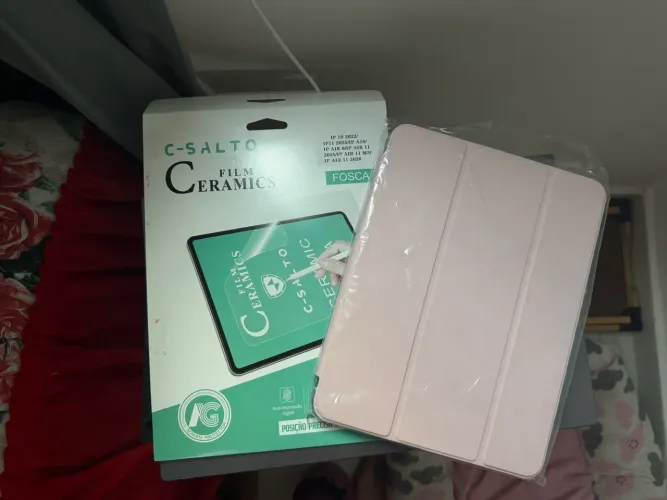 Película fosca iPad 11 a16 com capa 360 para ipad