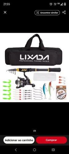 Kit de Pesca vara telescópica + Armadilha automática