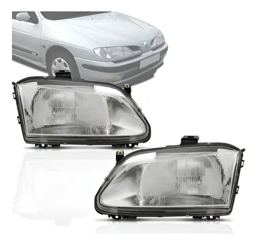 Farol Esquerdo Megane Scenic 1996 1997 A 2000 Esquerdo/motorista