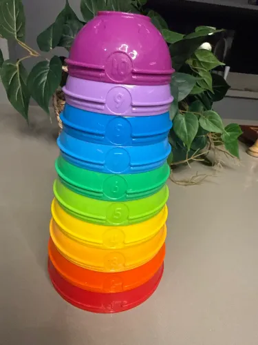 Torre de potinhos Fisher-Price