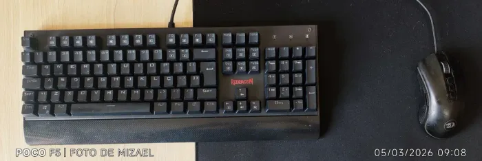 KIT TECLADO E MOUSE REDRAGON KALA e REDRAGON COBRA