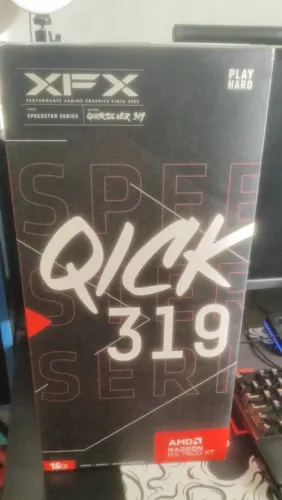 Placa De Video XFX Radeon RX 7800 XT Speedster Qick319, 16GB, - NF + Garantia