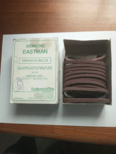 Cinto abrasivo para máquina de corte