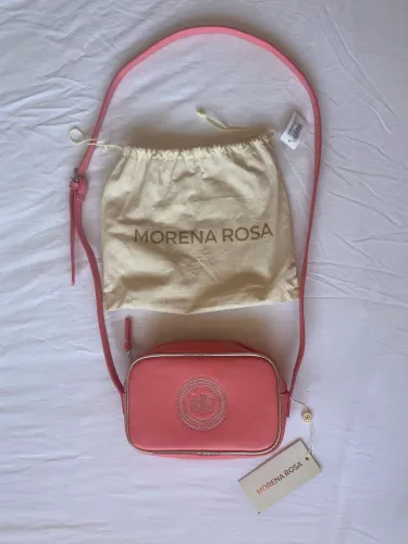 Bolsa pequena rosa Morena rosa