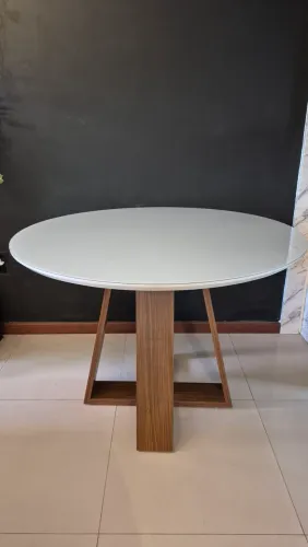 Mesa redonda 110 cm (Itaipuaçu - Maricá)