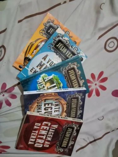 Coleção Júlio Verne - 5 livros