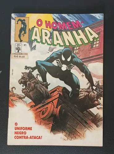 Homem-Aranha nº 81 - O Uniforme Negro Contra Ataca