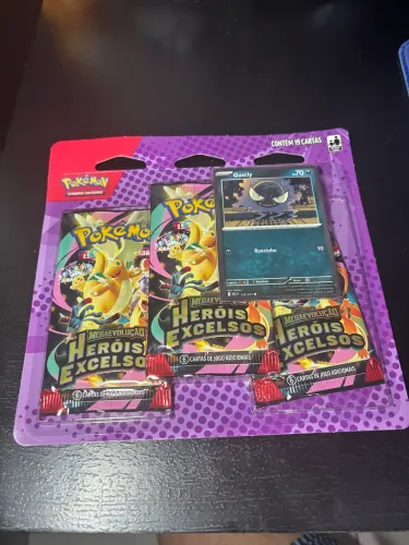 Triple pack Pokémon herois excelsos gastou