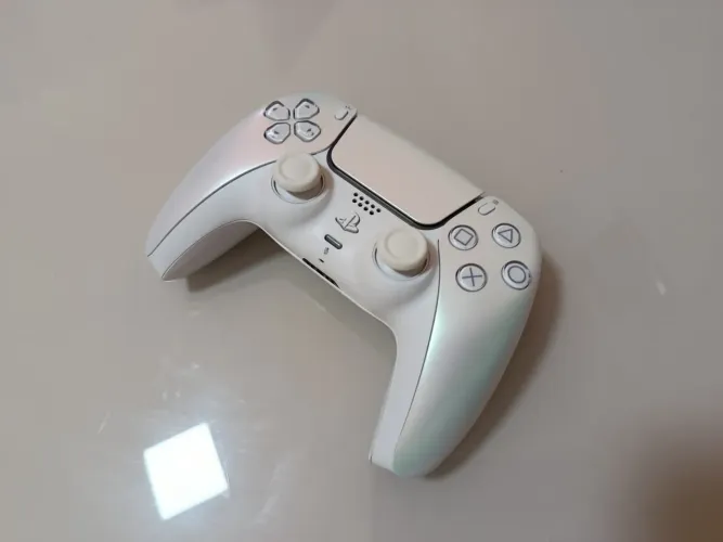 Controle ps5 original Chroma Pearl