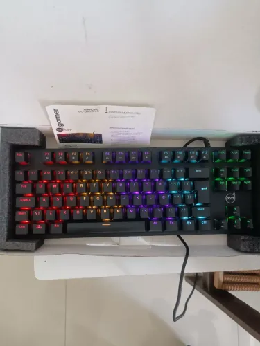 Teclado gamer mecânico dazz eclipse