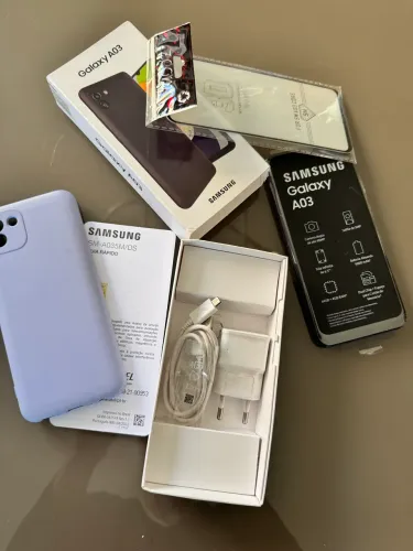 Smartphone Samsung A03 64gb, impecável