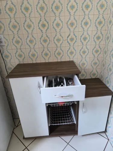 Armário de Cozinha com Fruteira