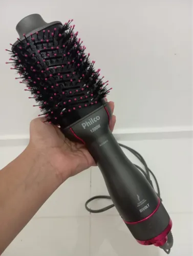Escova secadora Philco bivolt com fio 360 