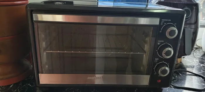 Forno Elétrico Mondial Grand Family II 42L - Preto/Inox (Excelente Estado)
