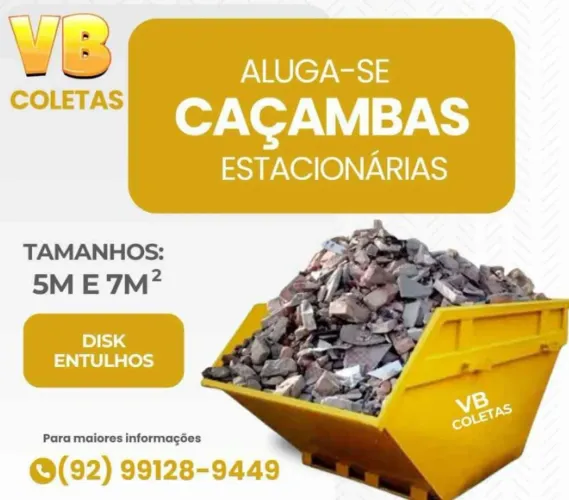 Aluguel caixa para entulho disk entulho, caçambas coletoras