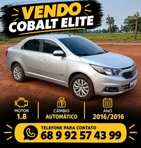 Chevrolet Cobalt Elite 1.8 8V Econo.flex 4P Aut. 2016