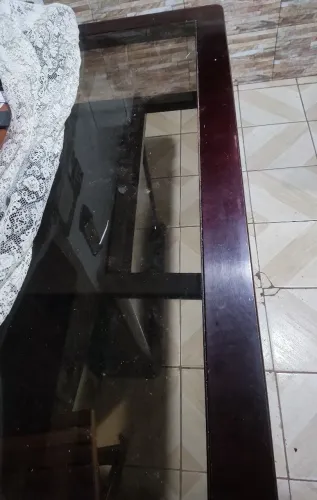Mesa de vidro grande