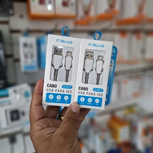 Carregador Para Iphone cabo usb it blue - entrega em slz e região