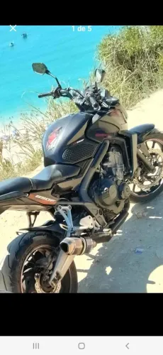 Cb650 F 4Cilindros sucessora hornet linda nave
