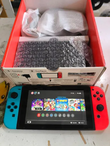 Nintendo switch original edição limitada Mário kart