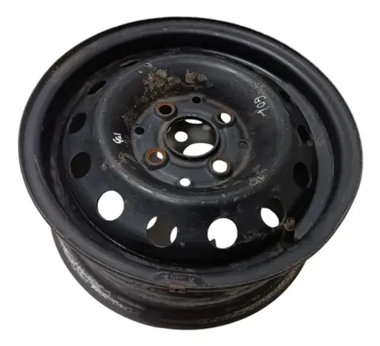 Roda Ferro Volkswagen Saveiro Voyage Gol G1 G2 G3 Aro 13 Pre Preto