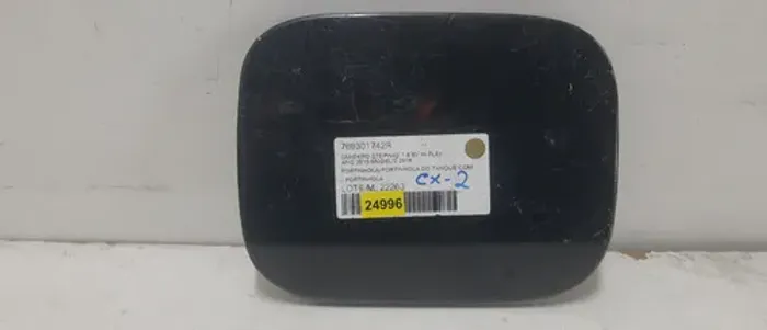 Portinhola Tampa Combustível Sandero Logan 2015/2022 24996 Preto