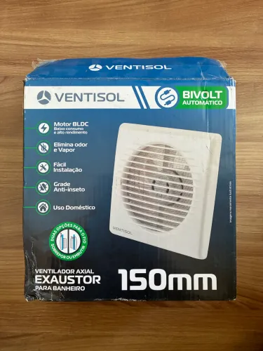 Exaustor ventisol 150mm
