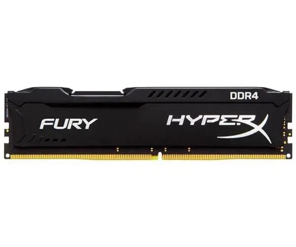 Memoria Kingston HyperX Fury 8GB (1x8) DDR4 2400MHz Preta, HX424C15FB/8