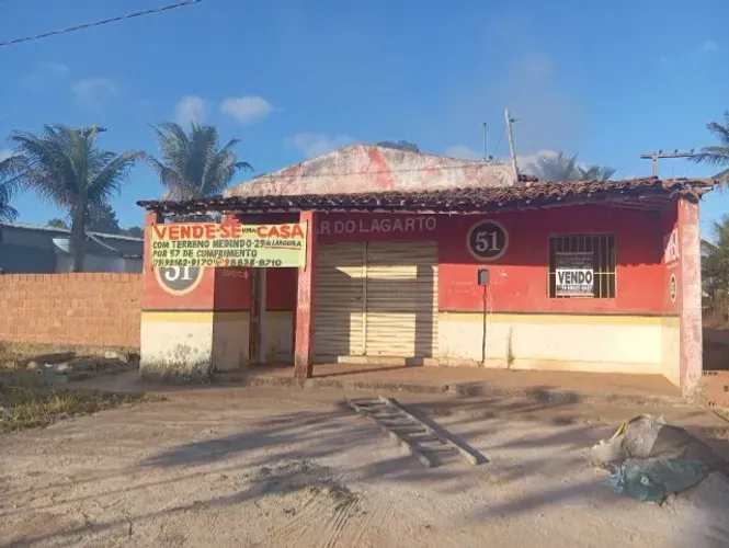 Casa com terreno - Povoado Nova Estância