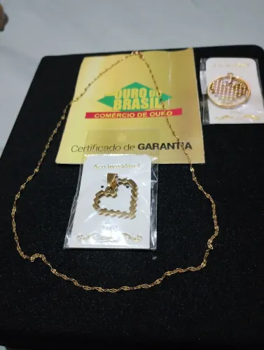 Vendo 1cordao de ouro 18 kl com 1.2 gramas