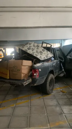 Frete entulho carreto descarte 