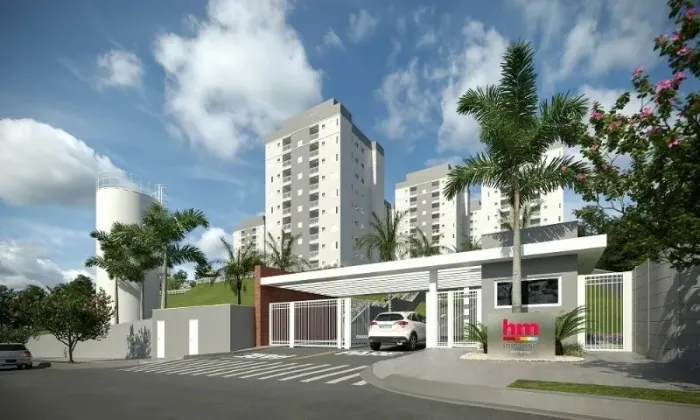 Apartamento novo 2 quartos em Extrema, MG - Centro, perto da Prefeitura e Fernão Dias
