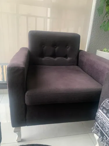 2 poltronas preta