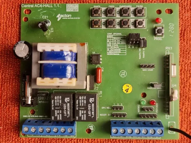 Placa Portão Eletrônico PPA AC4 Hall